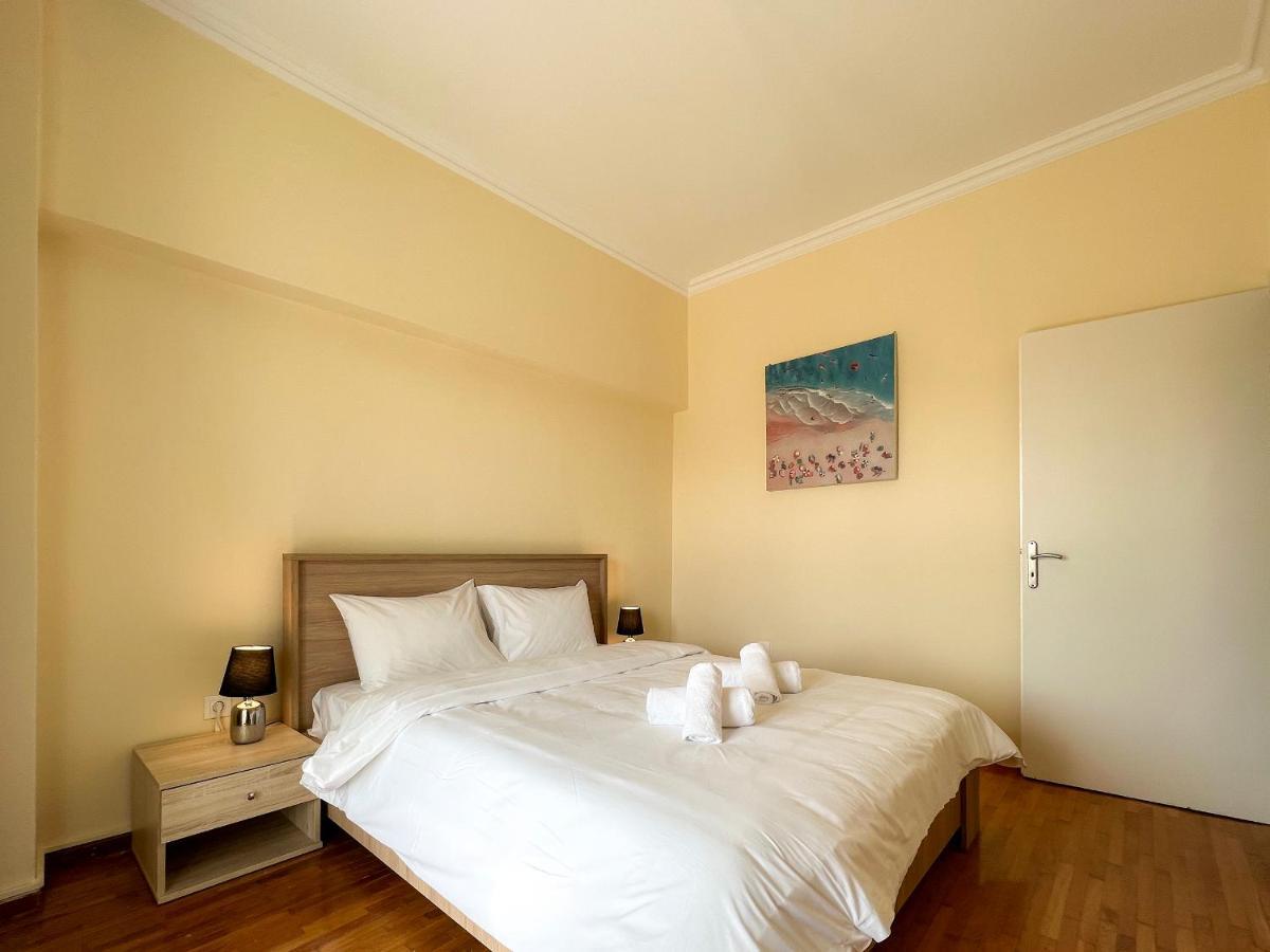Chiou Spacious 90Sqm Apt In Atina Dış mekan fotoğraf