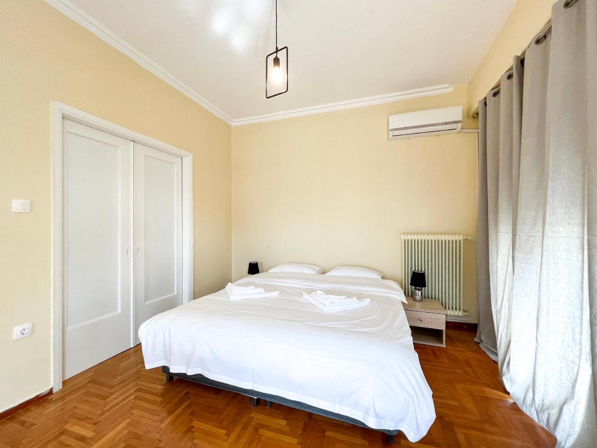 Chiou Spacious 90Sqm Apt In Atina Dış mekan fotoğraf