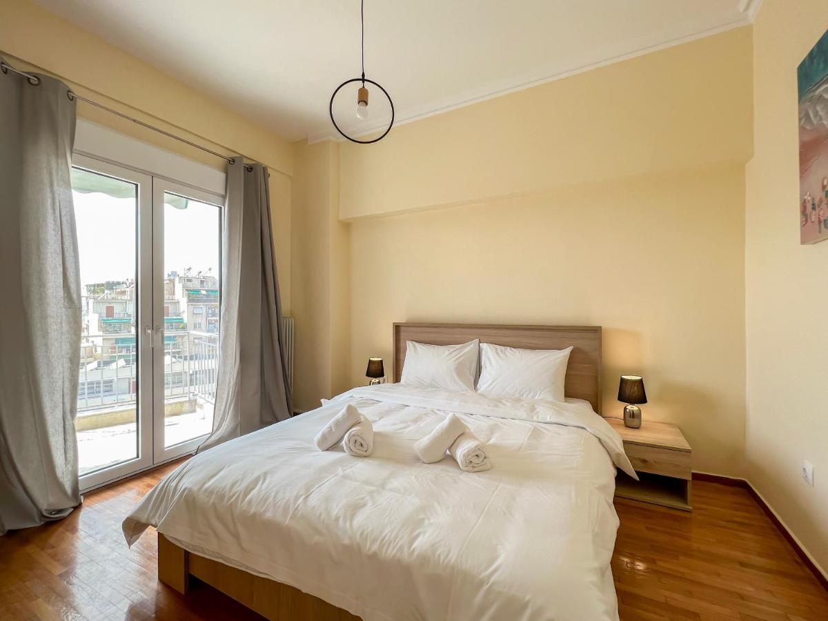 Chiou Spacious 90Sqm Apt In Atina Dış mekan fotoğraf